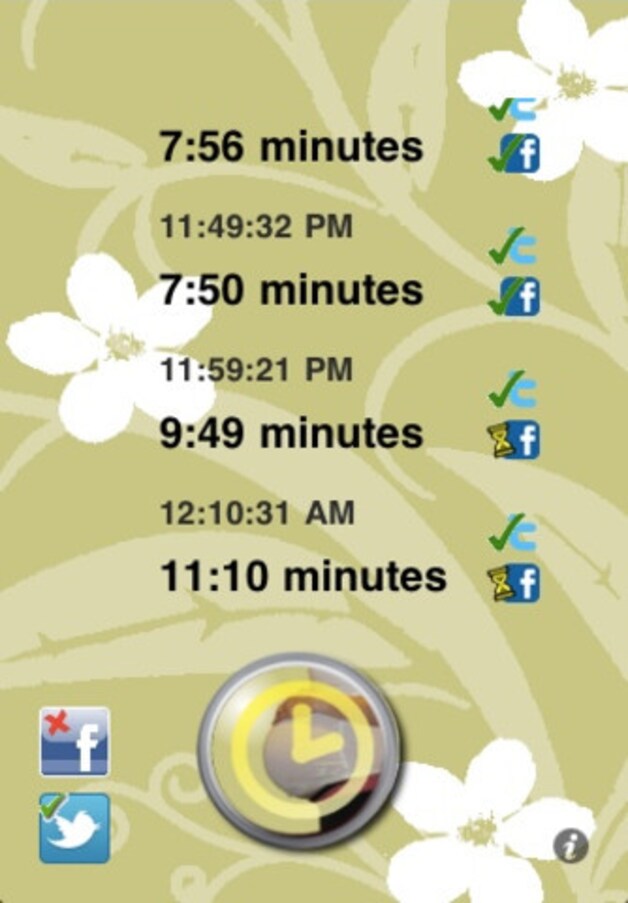 iPhone schermafdruk