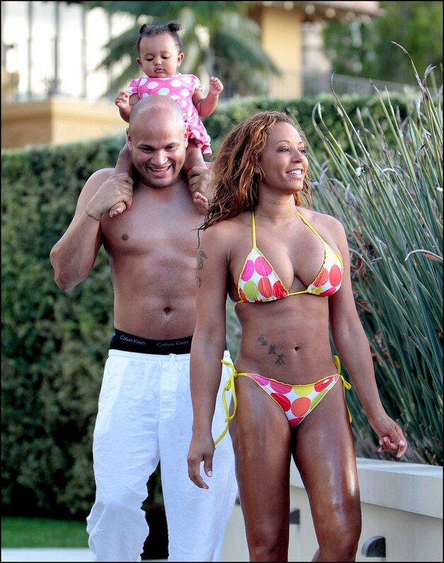 Mel B met manlief Stephen Belafonte en jongste dochter Madison