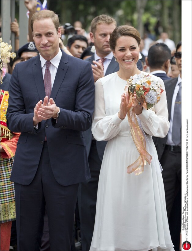 Prins William en Kate Middleton.