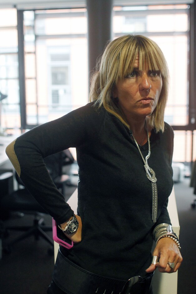 Hoofdredactrice Laurence Pieau.