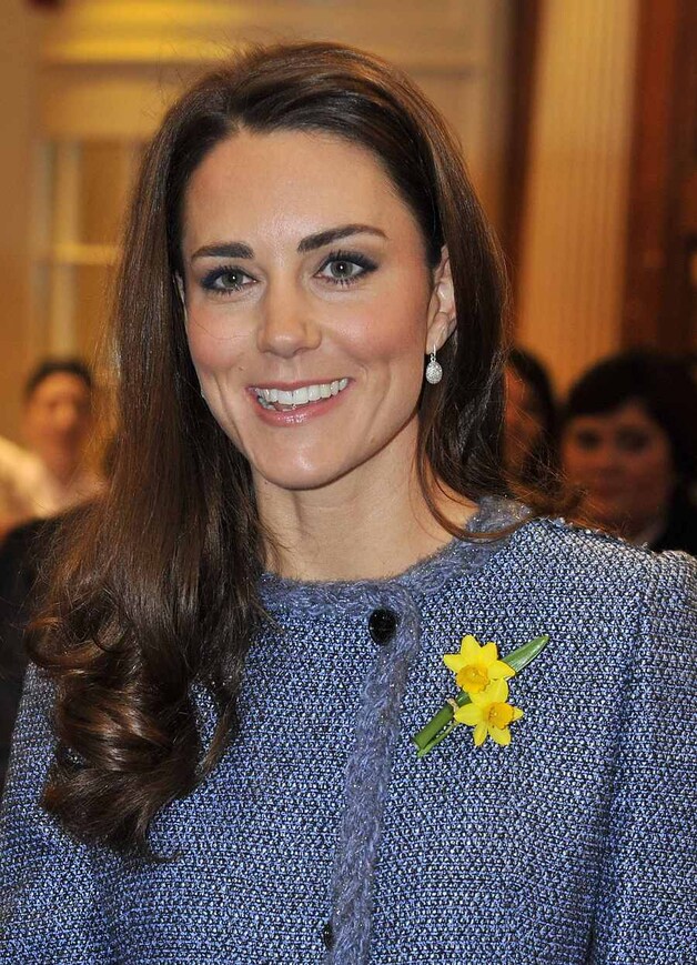 Lady Kate met haar 'getatoeërde' wenkbrauwen
