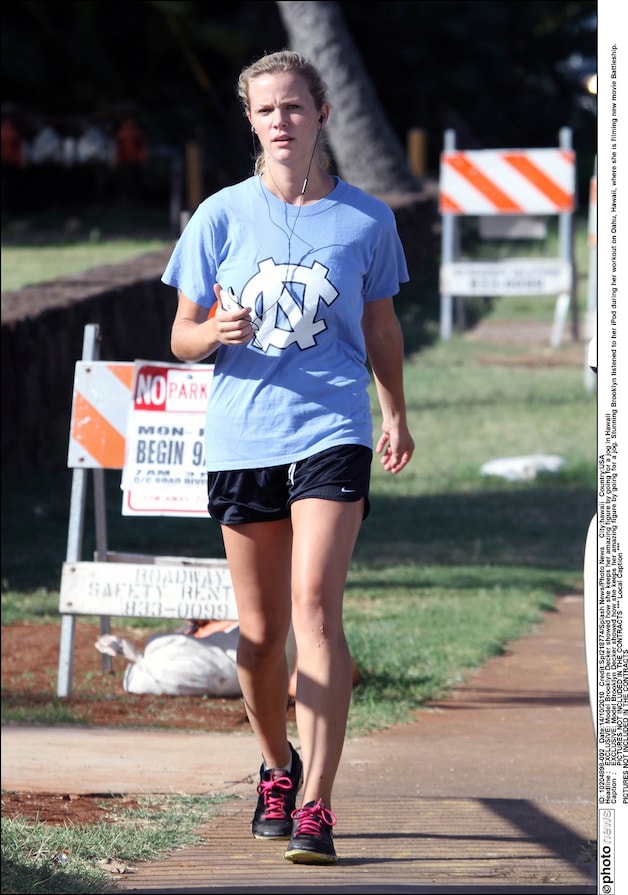 Brooklyn Decker houdt van lopen