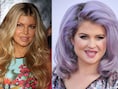 Fergie heeft net iets te lang in de zon gezeten, de lavendelgrijze lokken van Kelly Osbourne zijn een tikkeltje te opvallend.