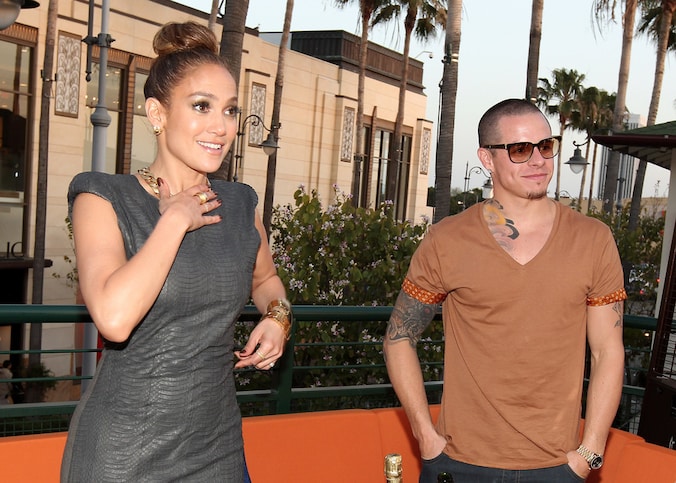 Jennifer Lopez en vriend Casper Smart.