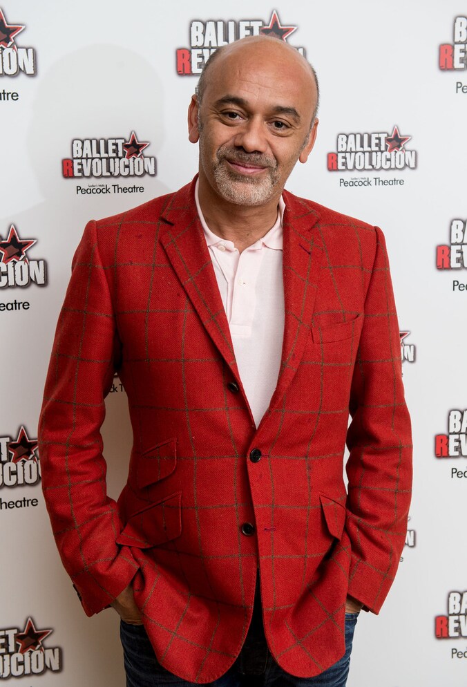 De ontwerper Christian Louboutin.