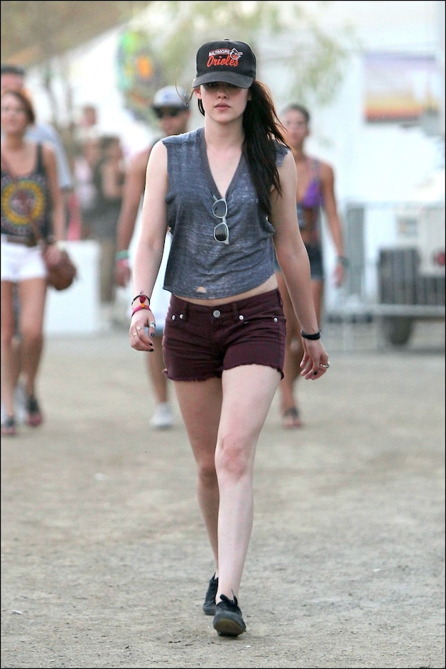 Kristen Stewart op Coachella.