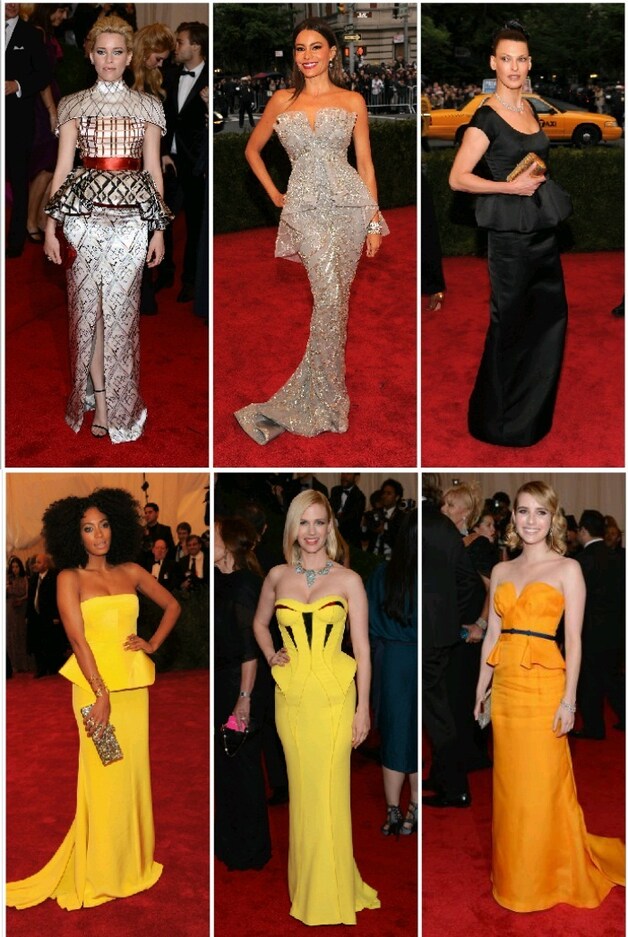 Elizabeth, Sofia, Linda, Solange, January en Emma.