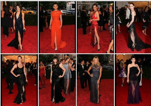 (V.l.n.r, boven naar onder): Lea, Ginnifer, Milla, Rooney, Gisèle, Liv, Heidi en Marion.