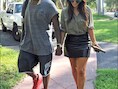 Kanye West en Kim Kardashian.