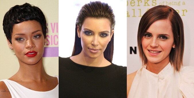 Rihanna, Kim Kardashian en Emma Watson