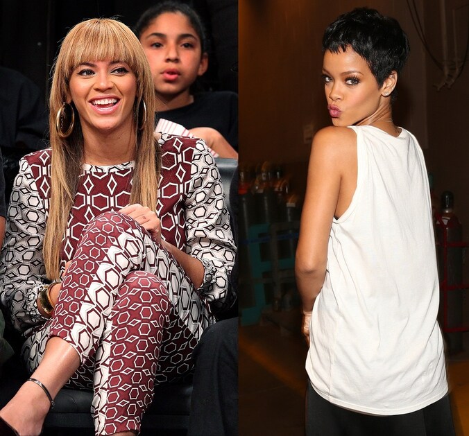 Beyoncé en Rihanna