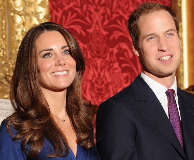Kate Middleton met Prins William in 2010.
