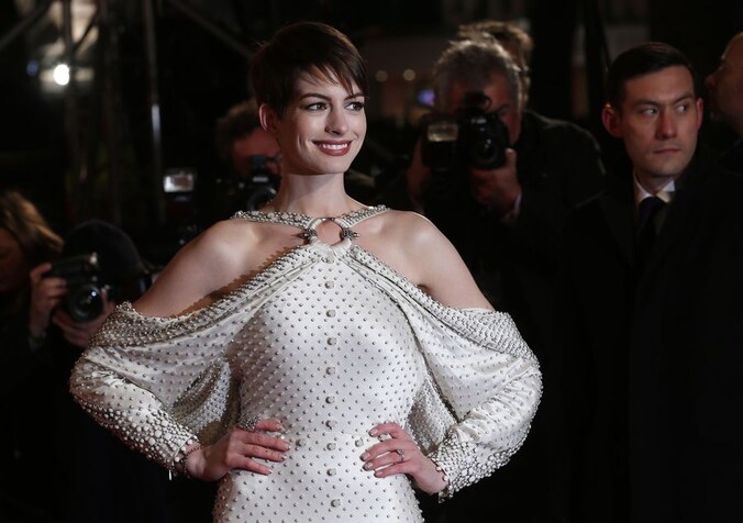 Anne op de première van 'Les Misérables' in Londen