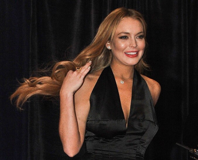Actrice Lindsay Lohan.