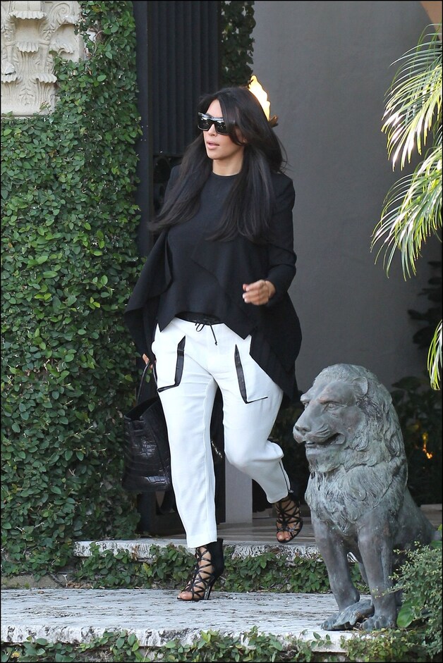 Kim Kardashian.