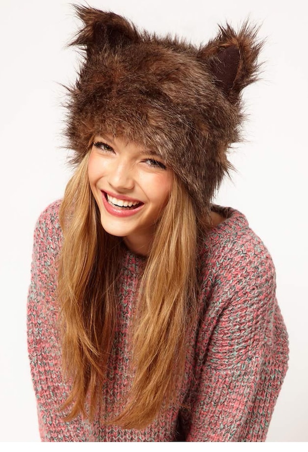 De speelse versie met oortjes. © Asos.com