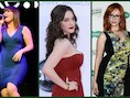 Kelly Clarkson, Kat Dennings & Christina Hendricks
