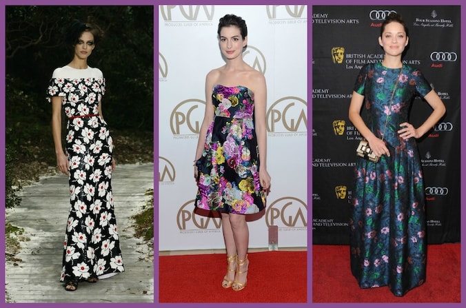 De bommajurk op de catwalk van Chanel, maar ook bij Anne Hathaway en Marion Cotillard.