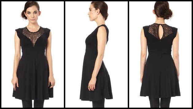 Alicia Lace Flare Dress