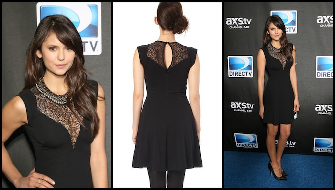 Nina Dobrev in LBD