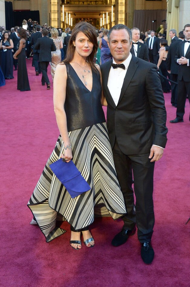 Sunrise Coigney met manlief Mark Ruffalo.