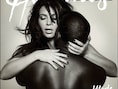 Kanye en Kim op de cover van het Franse magazine 'Officiel Hommes'