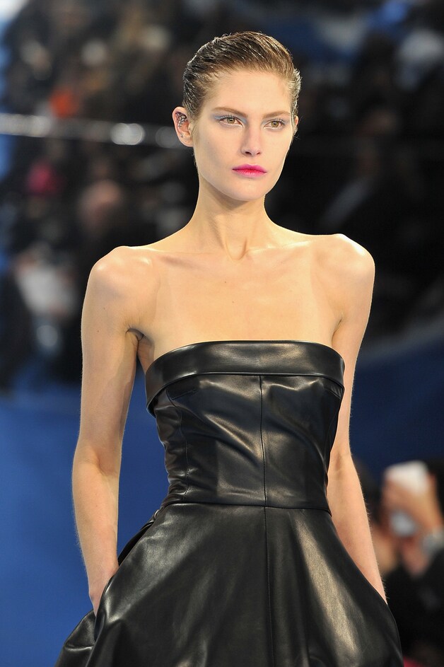 Strapless bij Dior.