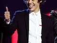 Harry Styles op de Brit Awards in februari.