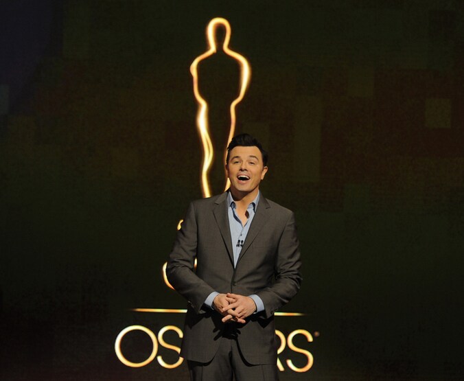 Gastheer Seth MacFarlane.