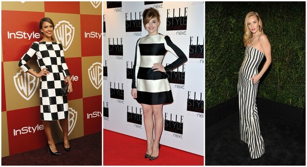 Jessica Alba, Chloë Moretz en Rosie Huntington-Whiteley;