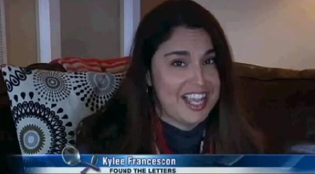 Kylee Francescan vond de ongeopende brieven.