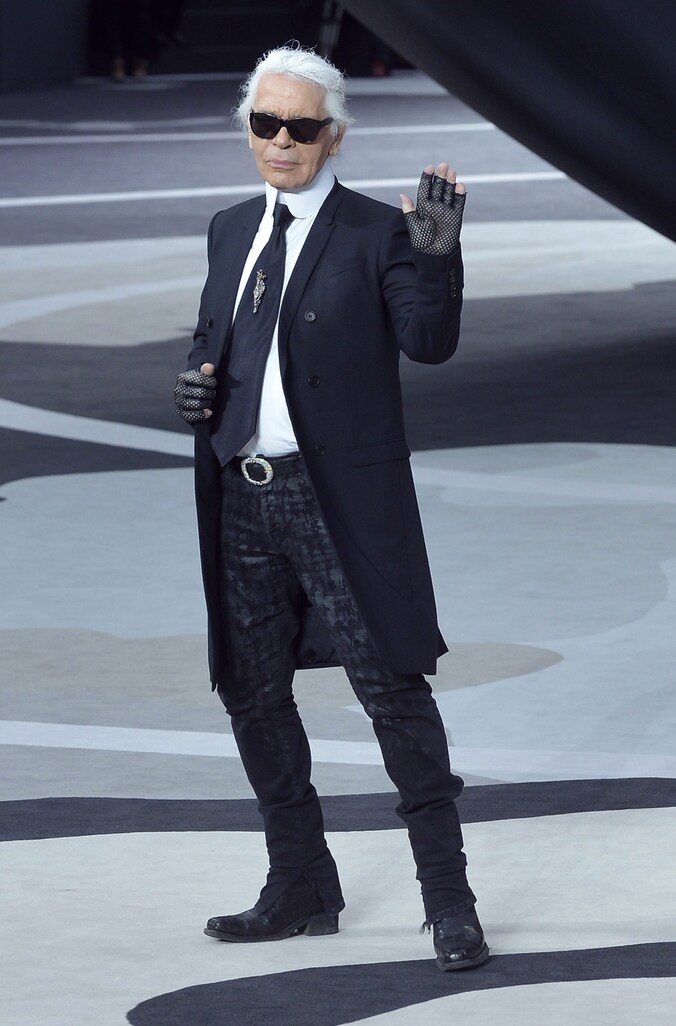 Karl Lagerfeld.