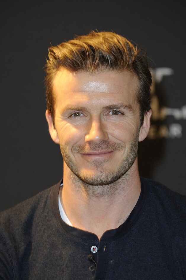 David Beckham is een echte kapselkameleon.
