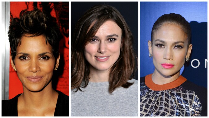 De kinnen van Halle Berry, Keira Knightley & Jennifer Lopez