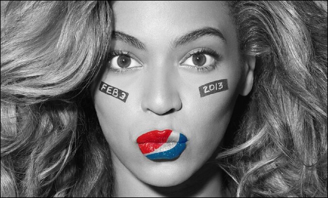 Beyoncé voor Pepsi.