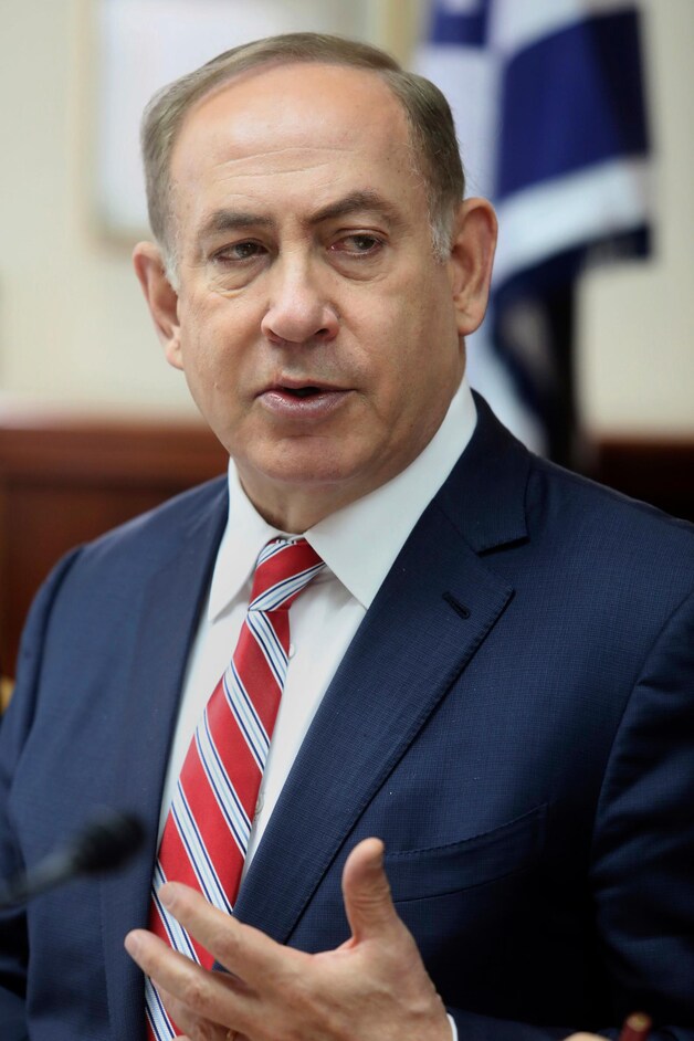 De Israëlische premier Benjamin Netanyahu