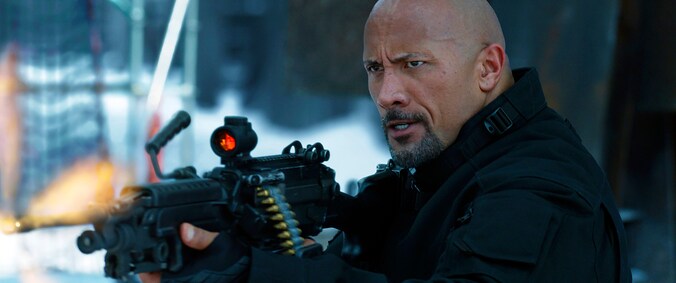 Dwayne 'The Rock' Johnson in 'The Fate of the Furious'.