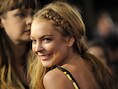 Lindsay Lohan op de première van Scary Movie V in Los Angeles.