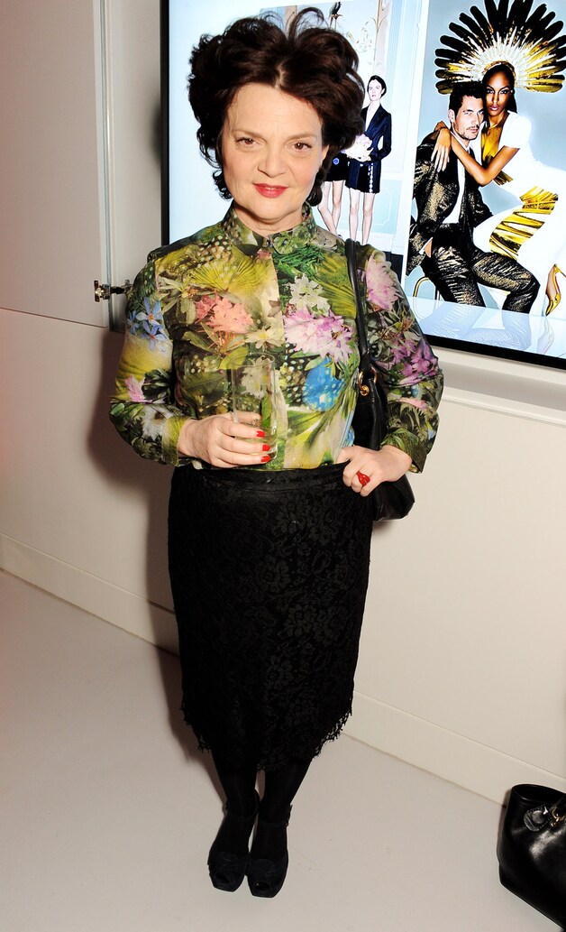 Designer Lulu Guinness.