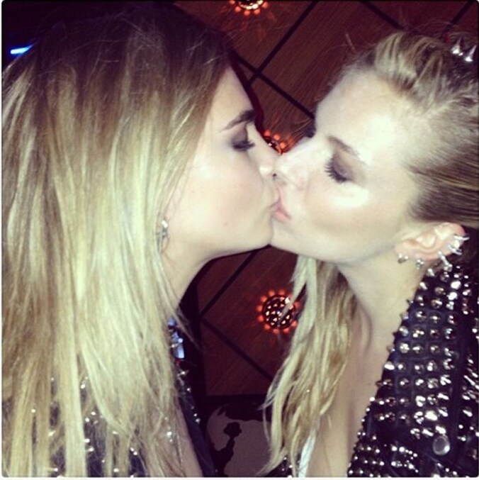 Sienna Miller en Cara Delevingne