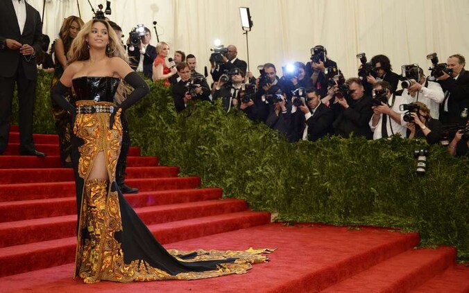 Beyoncé op het Met Gala