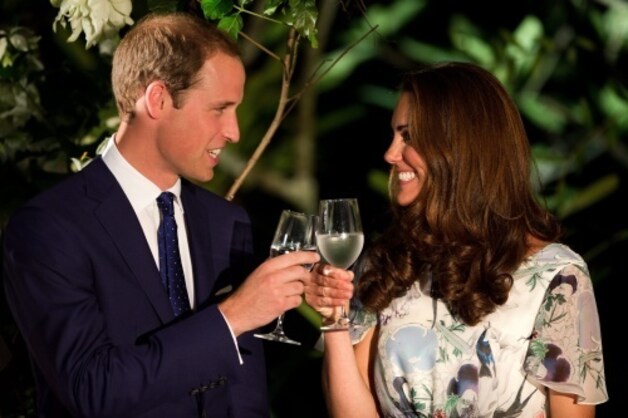 Kate en William.