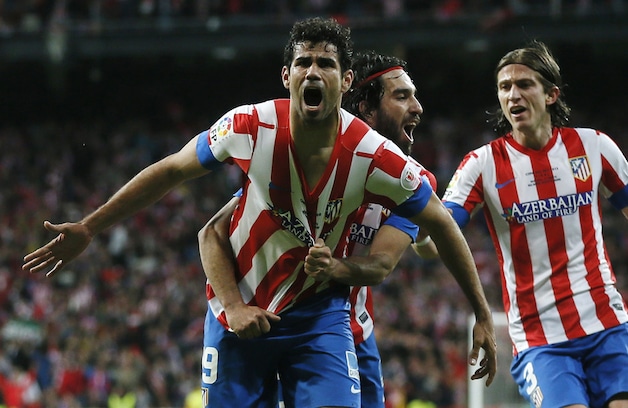 Diego Costa lukte de gelijkmaker.