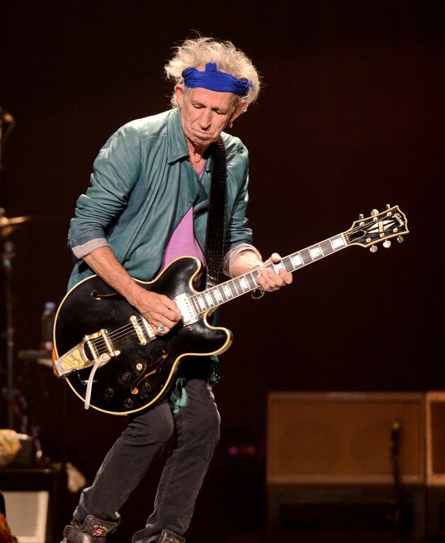 Lid van The Rolling Stones Keith Richards.