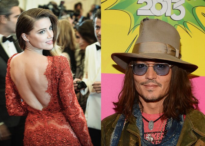 Amber Heard en Johnny Depp.