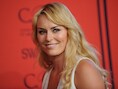 Lindsey Vonn op de rode loper van de CFDA Fashion Awards in New York.