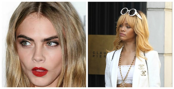 Cara Delevingne en Rihanna