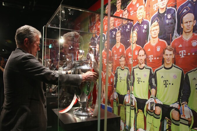 Trainer Jupp Heynckes plaatst de Champions League in het clubmuseum van Bayern München. De Duitse club geldt als een van de gezondste clubs in Europa.