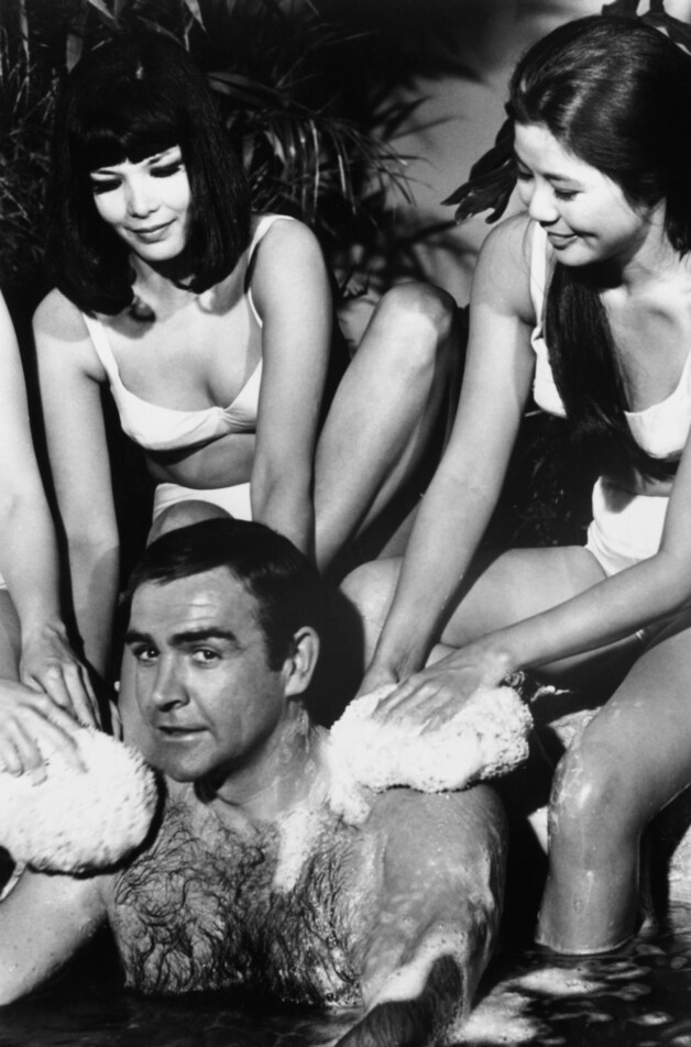 Sean Connery als harige 007