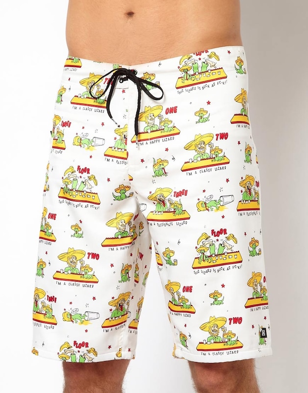 Een zwemshort met een cartoon? Neen, danku.